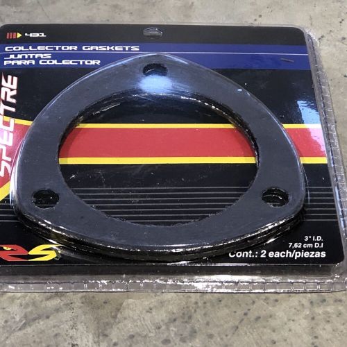 Spectre 431 header collector gaskets 3” id 2 pcs new