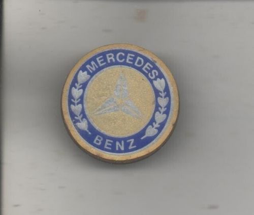 Vintage mercedes-benz 1970s lapel pin 1&#034; logo emblem