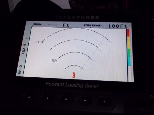 Interphase foward looking sonar  colar  twinscope