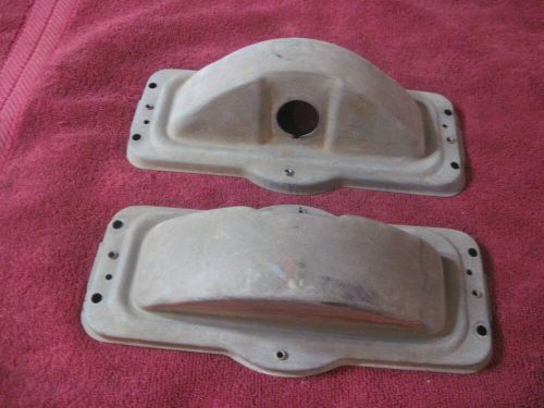 60-66 chevy truck hood parking turn signal light housings pr