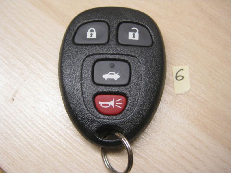 Gm keyless entry remote key fob; gm/l:15252034/cr2032/spare/car/trunk/horn/lock