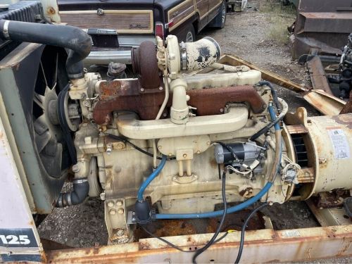 John deere 6076  marine diesel engine power unit removal