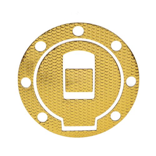 Gas tank cap cover pad decal protector sticker for yamaha xjr400 1200 1300 gold