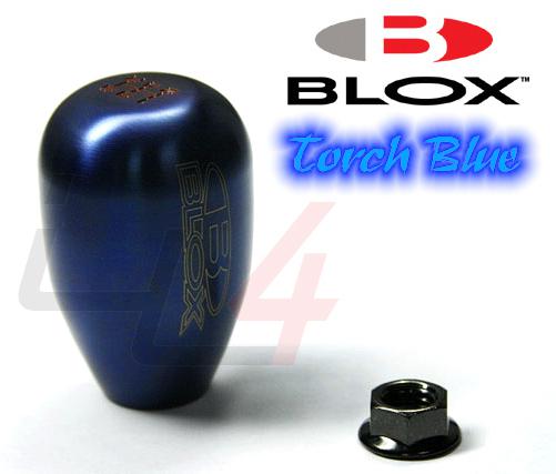 Blox honda/acura 5 speed original torch blue shift knob 10x1.5