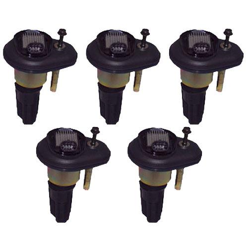 Ignition coil - set of 5 -chevy gmc isuzu saab hummer - uf303 - new