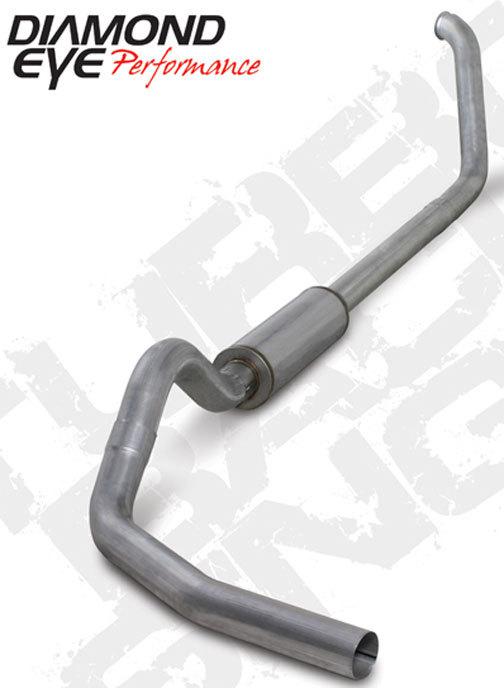 Diamond eye exhaust- 99-03 ford 4" alum-turbo back single