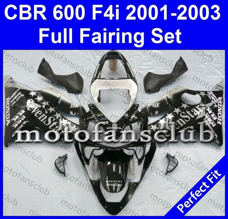 Fit honda cbr600f4i 01 02 03 cbr600 f4i 600f 2001 2002 2003 fairing kit #11 b