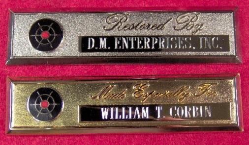 Packard clipper - custom engraved dash plaque