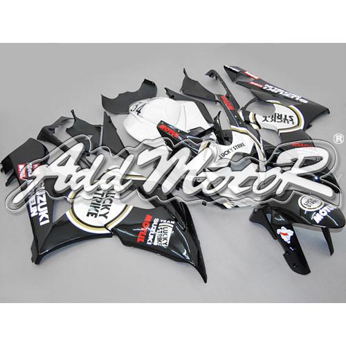 Injection molded fit gsx-r1000 05 06 k5 lucky black fairing 15z26