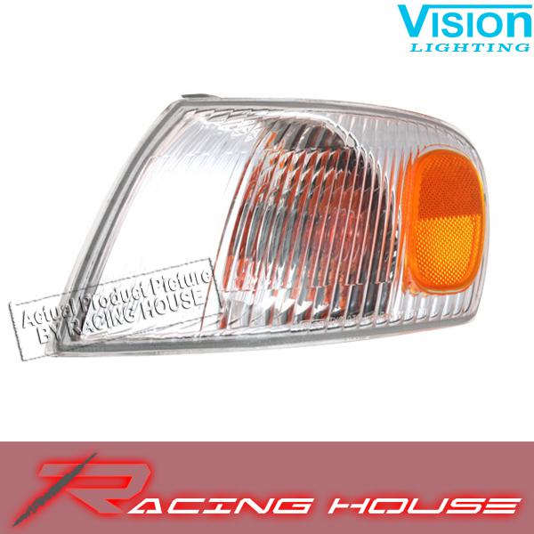 Left driver parking bumper light new 98-00 toyota corolla ve ce le