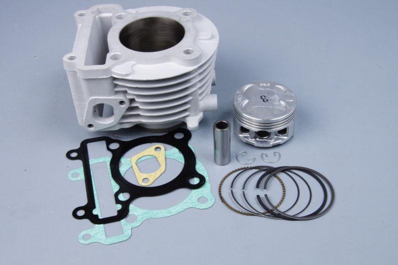 Aluminum nikasil cylinder kit 160cc 58.5mm for mbk flamex 125cc 4t  nxc125