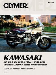 Clymer repair manual kawasaki kz750e, h, l, ltd, r; z750l; zx750a, e