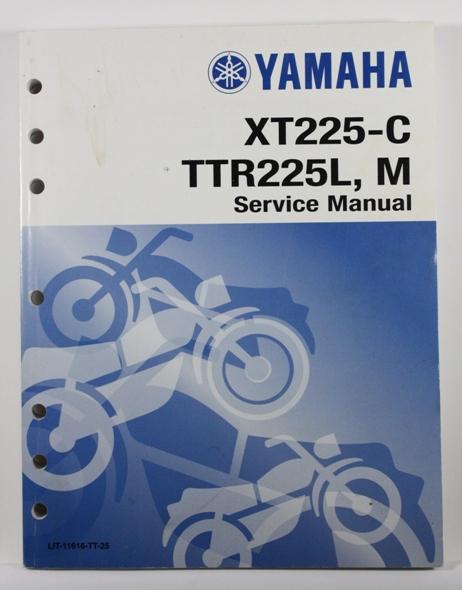 1991-2004 yamaha ttr225 xt225 ttr225l tt-r225 ttr 225 repair manual