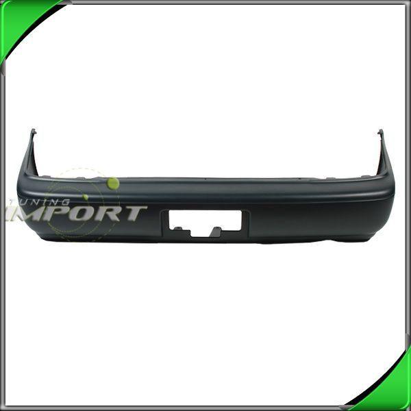 93-97 toyota corolla base/dx/le unpainted sedan rear bumper cover replacement