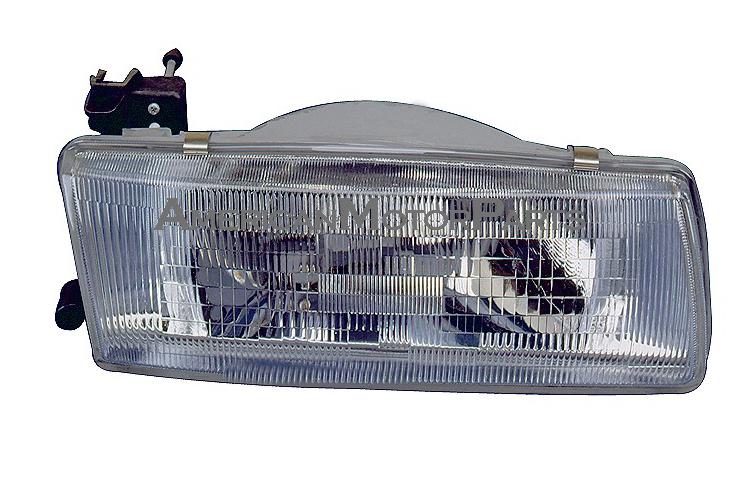 Right passenger side replacement headlight 91-92 nissan sentra - b601065y00