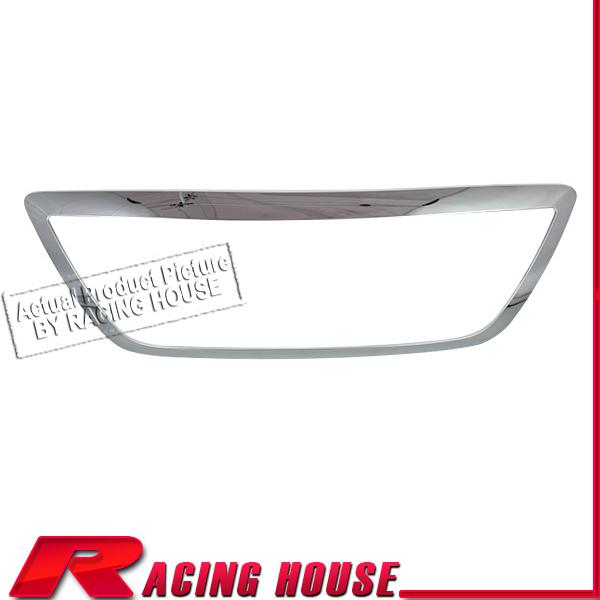 Front bumper grille chrome molding 2005-2007 honda odyssey outer shell moulding