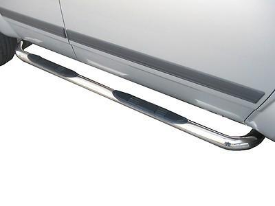 2005-2013 nissan titan crew cab 3" stainless nerf bars side step running boards 