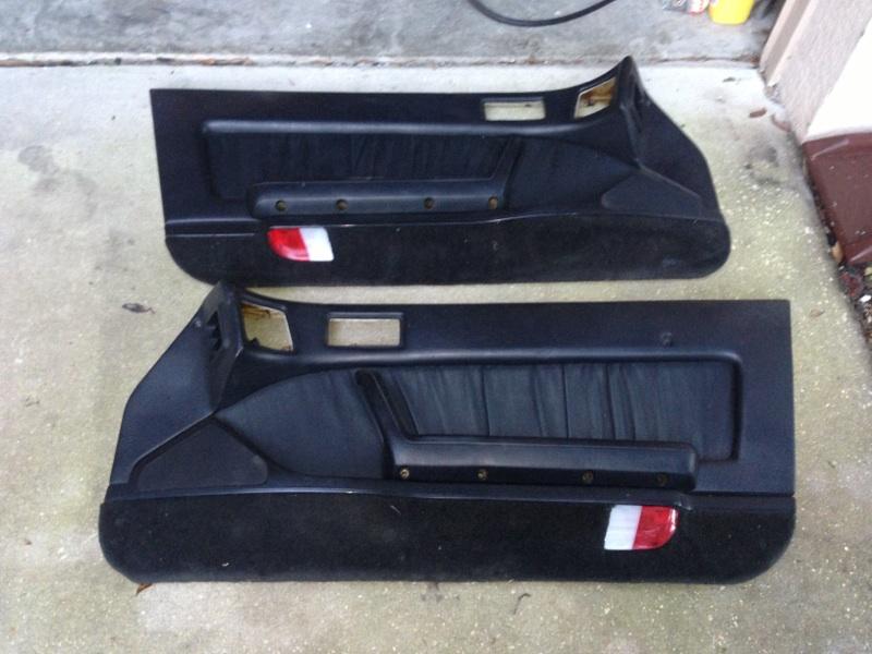 Mazda rx-7 turbo s5 door panels