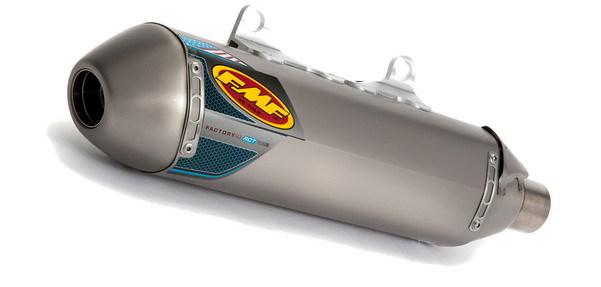 Fmf 42301 factory 4.1 rct slip-on muffler stainless steel kawasaki kx450f 2012