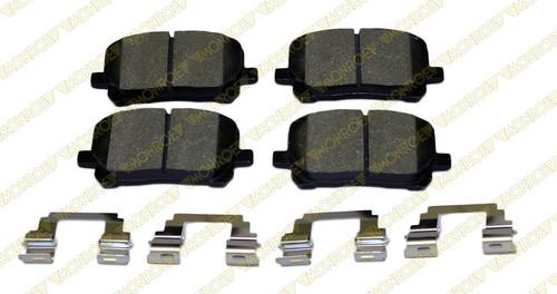 Monroe dx923 brake pad or shoe, front-monroe dynamics brake pad