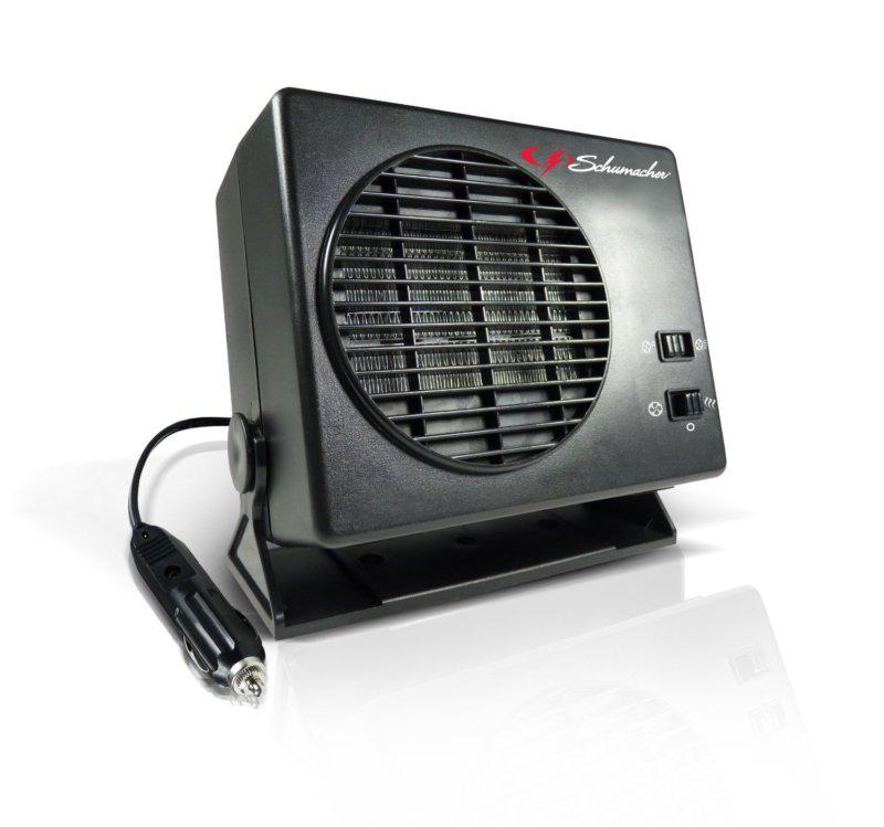 Ceramic 12v heater fan portable car truck suv van warm cold drive rv motorhome