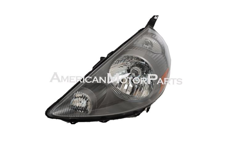 Depo new headlight driver & passenger replacement 07-08 honda fit