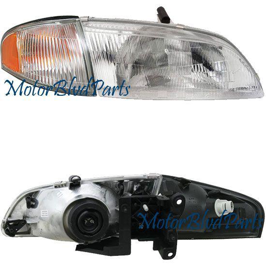 98 99 mazda 626 headlight+corner light right passenger