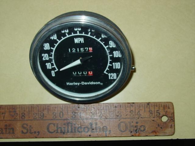 Harley shovelhead panhead speedometer vintage nightrain original low rider 