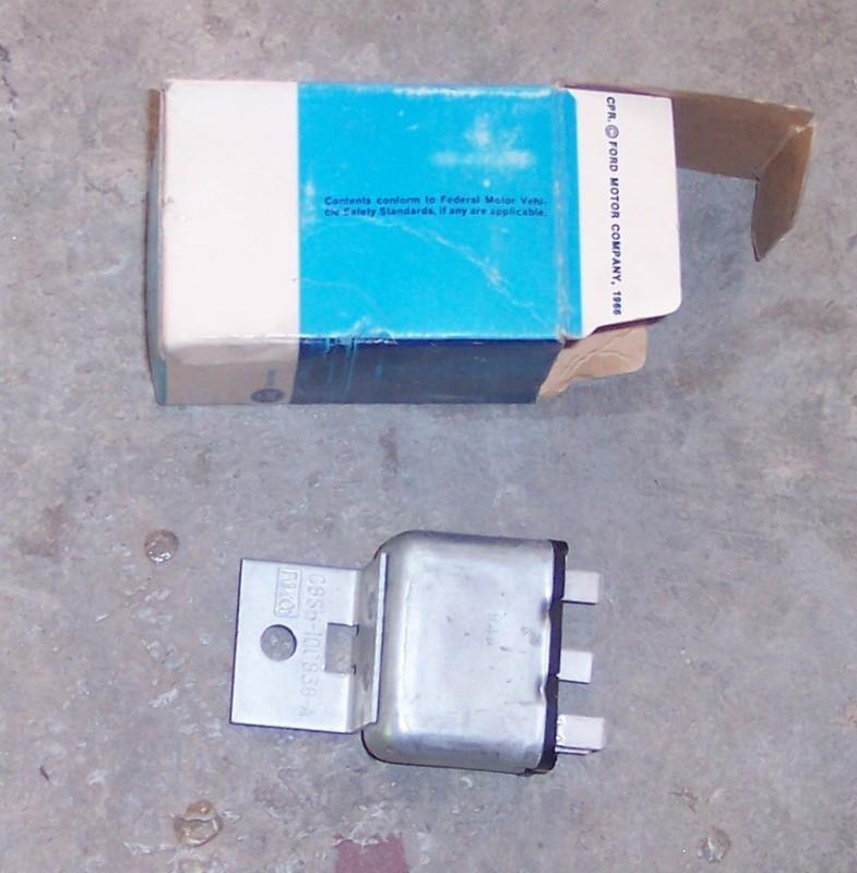 Nos 68-69 ford thunderbird warning lamp relay