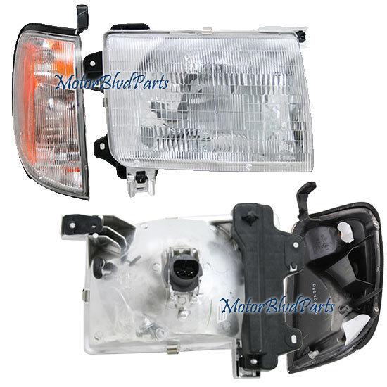 Xterra frontier headlights headlamp+corner rh passenger