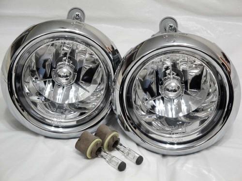 Tyc 01-06 santa fe fog light lamp w/2 light bulbs rl h one pair new