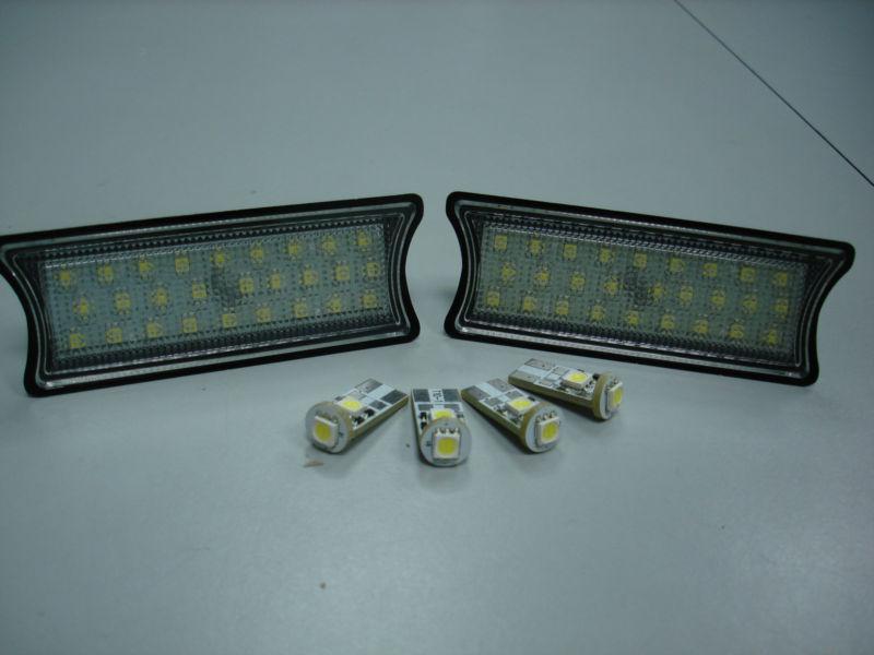 Led dome lights interior lamp with 4x t10 194 wedge for bmw e60