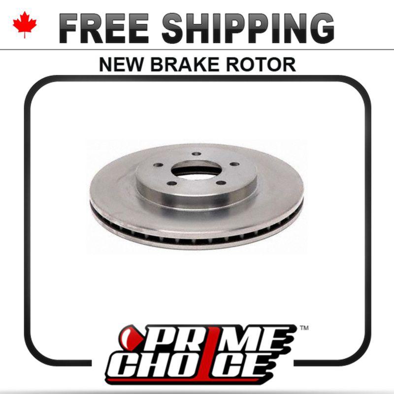 1 premium new disc brake rotor for front fits left driver / right passenger side