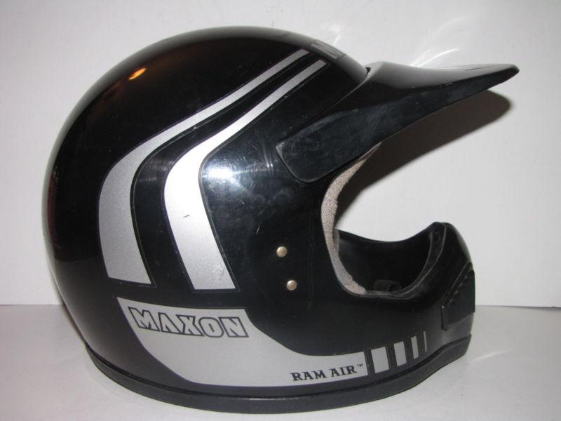 Vintage motorcycle helmet motocross full face maxon 