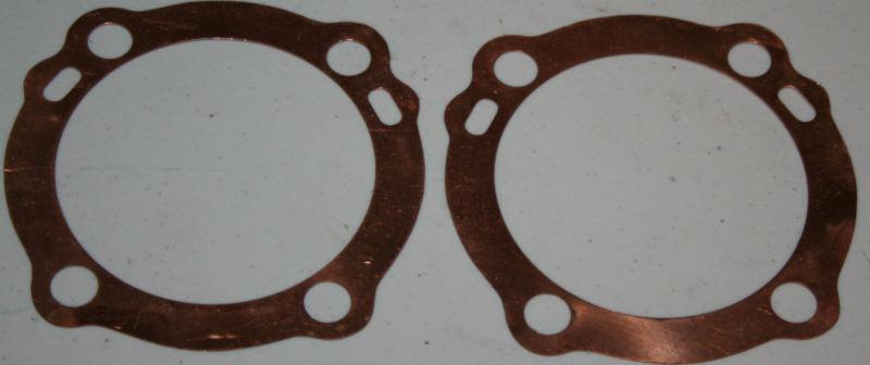 2 harley sportster 900cc copper head gasket 1957-71 xl #16769-57 cast iron (122)