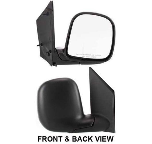 96-02 chevy gmc savana express manual mirror right hand rh passenger side