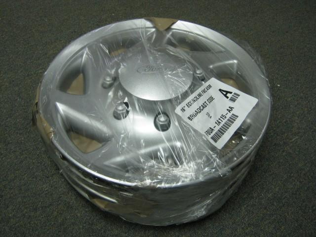 92-12 ford e-250, e-350 econoline van 16" 8 lug oem steel wheel covers!!new!!