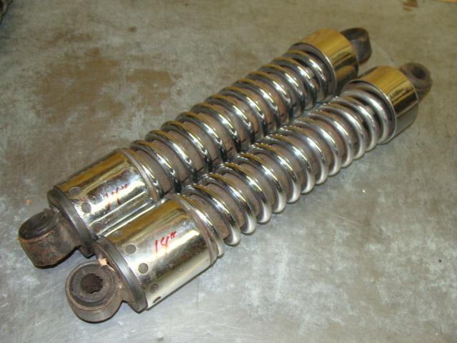 Harley sportster ironhead 1000 14" rear shocks shovelhead super glide