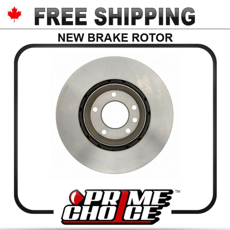 1 premium new disc brake rotor for front fits left driver side