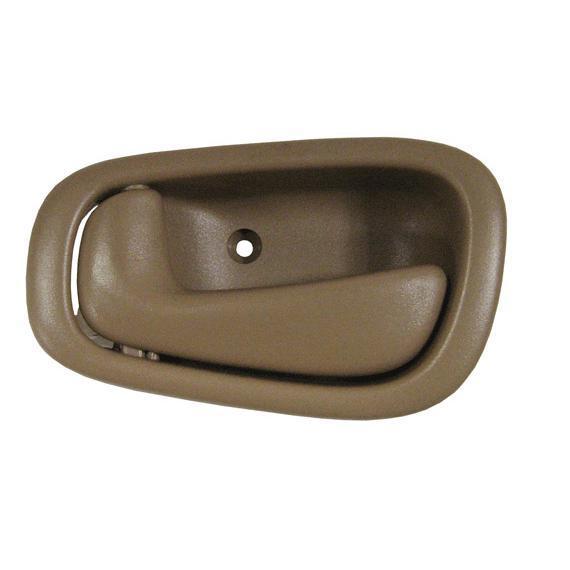 Light brown inside interior inner door handle driver side left (front or rear)