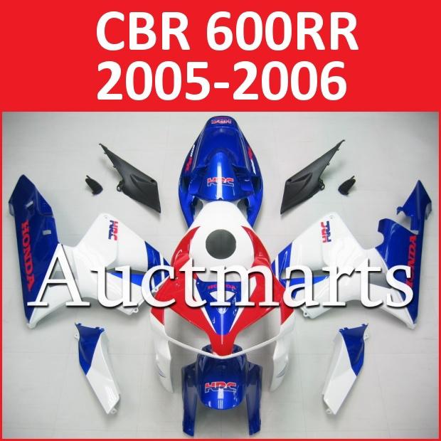 Fit honda 05 06 cbr600rr cbr 600 rr 2005 2006 fairing kit abs plastics b58 a01