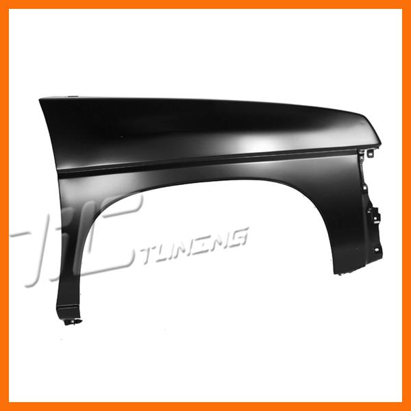 1989-1997 nissan d21 hardbody pickup primed black right fender passenger steel