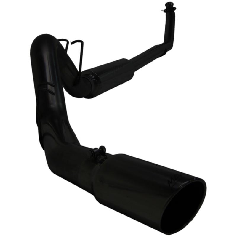 Mbrp exhaust s6100blk black series; turbo back single side exhaust system