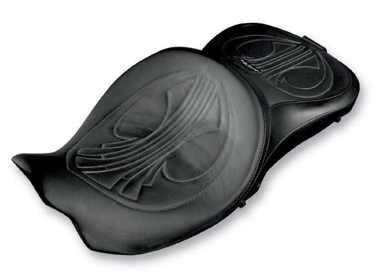 Danny gray airhawk longhaul 2-up xl seat - drag stitching  21-412dair