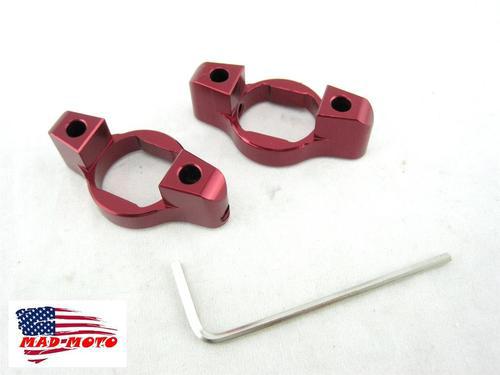 Mad moto 18x14 preload adjuster triumph daytona speed triple tt600 red color