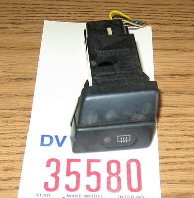 Camry 91 rear defrost/defog defroster switch 1991 158401 158733