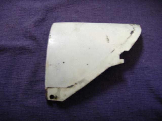 1956 dodge royal right front back plate for mirror chrome.