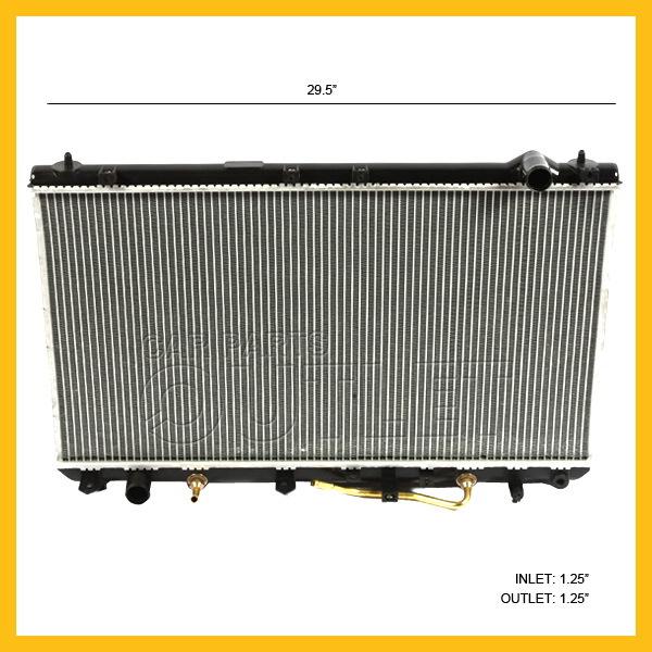 97-01 toyota camry radiator 2001 es300 3.0l 6-cyl v6 mt