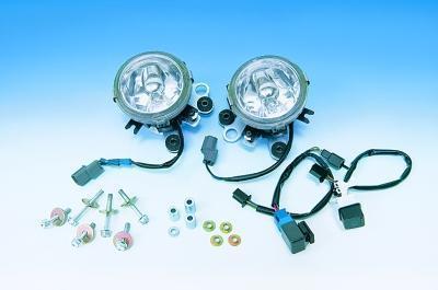 Lower fog light kit - clear - goldwing gl1800 '01-'10 without air bag