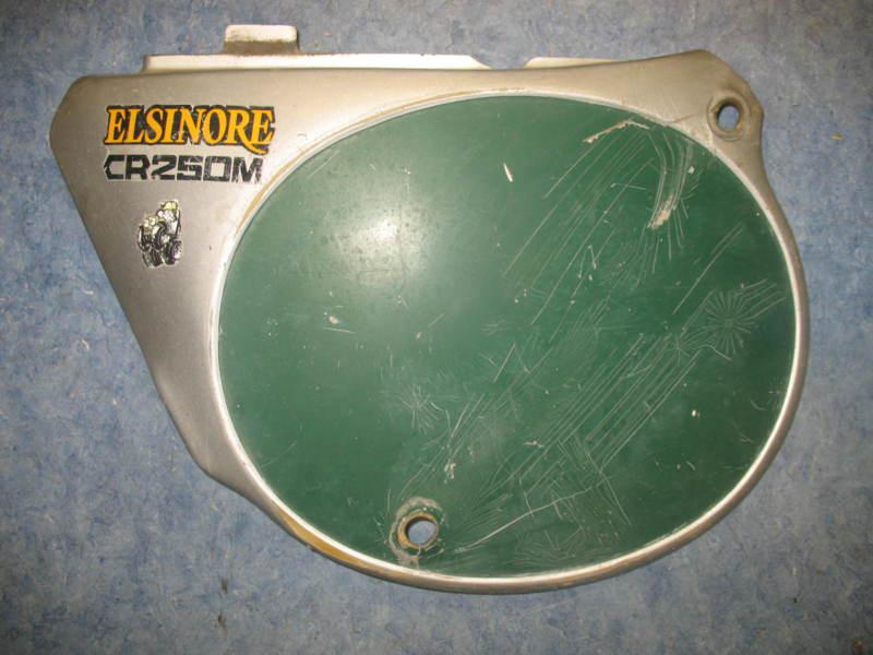 1973 honda cr250m left side cover elsinore cr 250 m 73